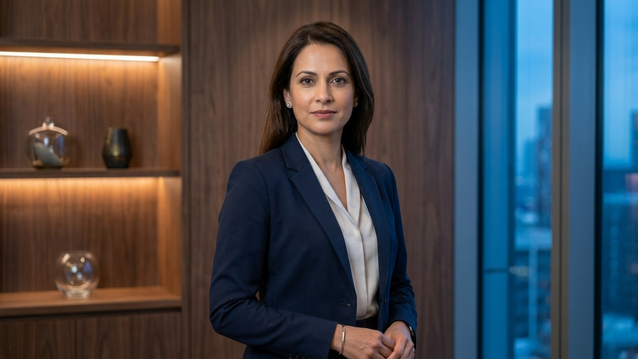 Portrait of Priya Nair, Partner